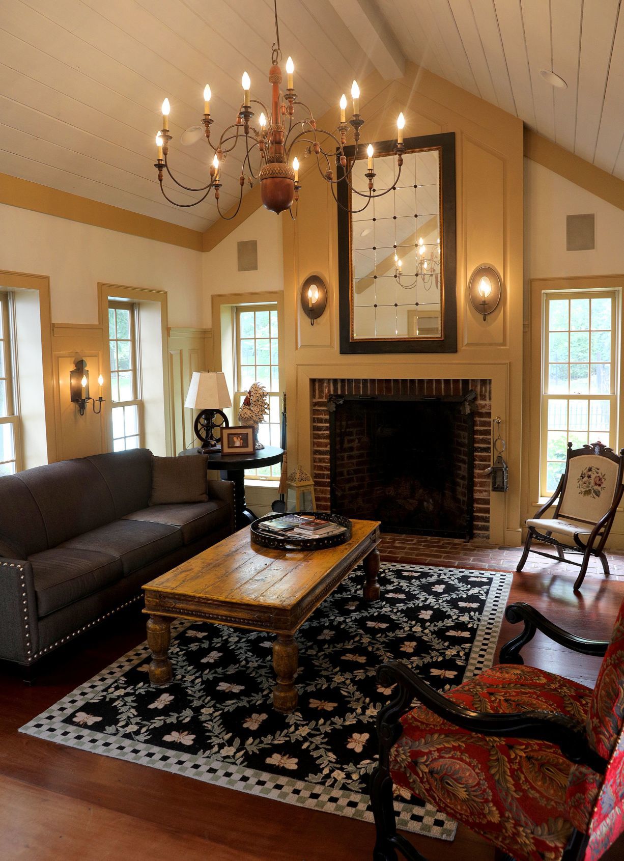 At home: The Wiese's Williamsburg home